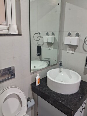 Bathroom in 3 BHK Apartment at Pyramid Infinity, Sector 70 – for Rent