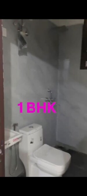 Bathroom in 1 BHK Apartment at Dharam Colony – for Rent