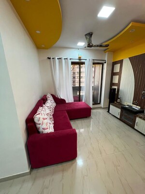 Hall in 2 BHK Apartment at Rustomjee Avenue H, Virar West – for Rent