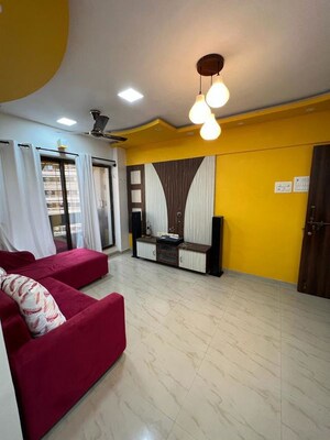 Bedroom in 2 BHK Apartment at Rustomjee Avenue H, Virar West – for Rent
