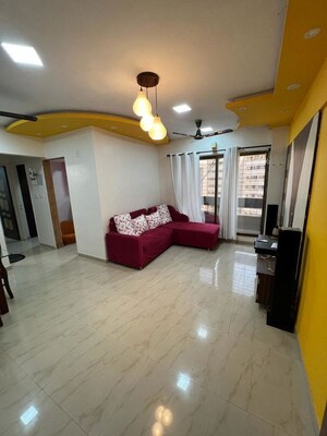 Living Room in 2 BHK Apartment at Rustomjee Avenue H, Virar West – for Rent