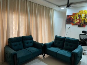 Living Room in 2 BHK Apartment at Godrej Rejuve, Mundhwa – for Rent