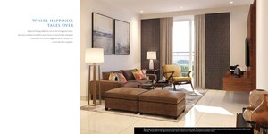 Living Room in 2 BHK Apartment at Adarsh Palm Retreat Mayberry, Marathahalli Orr – for Sale