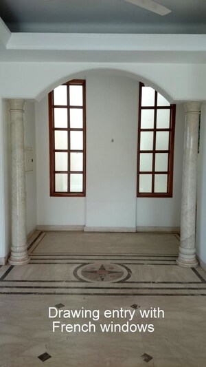 Living Room in 3 BHK Builder Floor at Sushant Lok I – for Rent