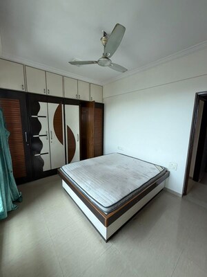 Bedroom in 2 BHK Apartment at Nirmal City Of Joy CHS Ltd, Mulund West – for Rent