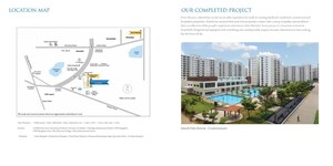 Master Plan in 3 BHK Apartment at Adarsh Palm Retreat Mayberry, Marathahalli Orr – for Sale