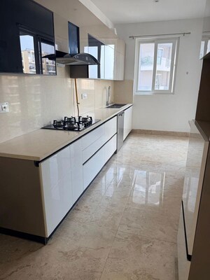 Kitchen in 3 BHK Apartment at Skylar Homes, Patiala Road – for Rent