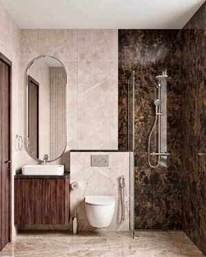 Bathroom in 3 BHK Builder Floor at Sector 84 – for Sale