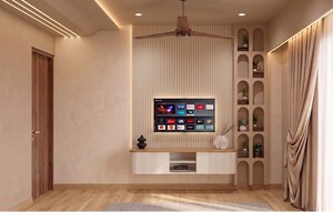 Living Room in 3 BHK Builder Floor at Sector 84 – for Sale