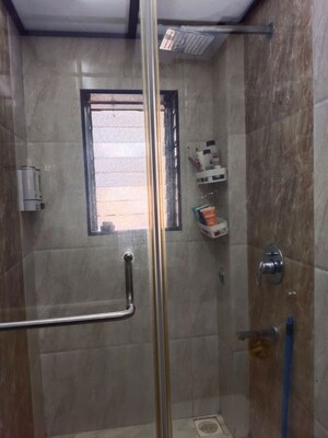 Bathroom in 3 BHK Apartment at Ajmera Golden Rays, Andheri West – for Sale