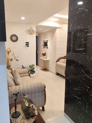 Living Room in 3 BHK Apartment at Ajmera Golden Rays, Andheri West – for Sale