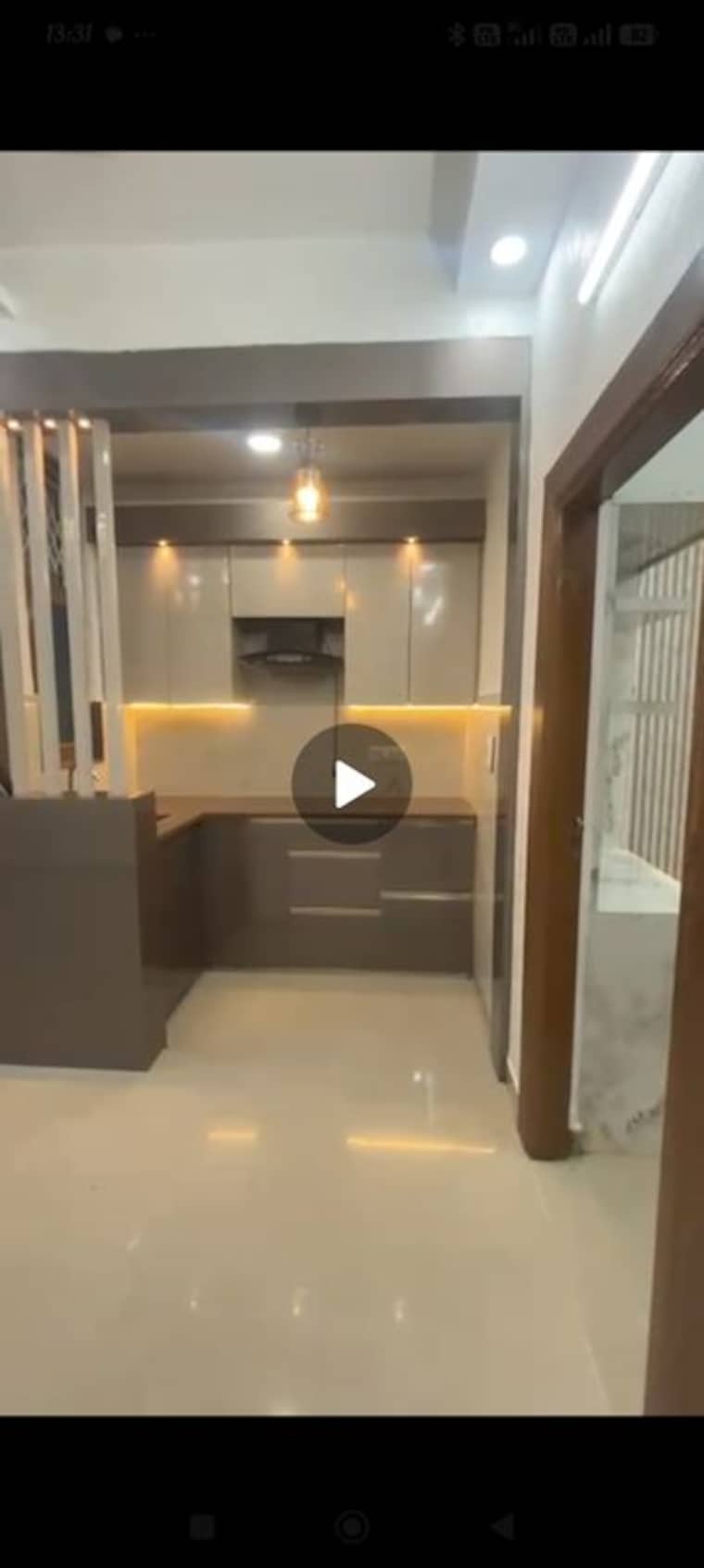 Kitchen, indirapuram gyan khand 4 2 Bedroom 800 Sq.Ft. Builder Floor In Indirapuram Gyan Khand 4 Ghaziabad 10763139