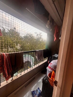Balcony in 1 BHK Apartment at Wadegaon – for Rent