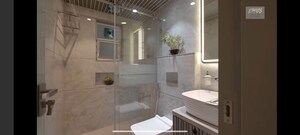 Bathroom in 3 BHK Apartment at Nivant Apartment Vile Parle, Vile Parle West – for Rent