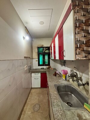 Kitchen in 2 BHK Builder Floor at Uttam Nagar – for Rent