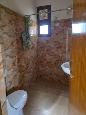 Bathroom in 2 BHK Apartment at Swarnjayanti Rail Nagar, Sector 50 – for Rent