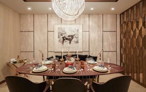 Dining area in 3 BHK Apartment at Lodha World One, Worli – for Sale