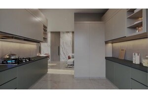 Kitchen in 3 BHK Apartment at Svamitva Soul Spring, Hsr Layout – for Sale