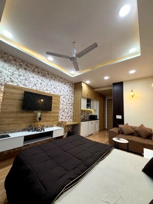 Living Room in Studio Apartment at Gaur City Mall, Sector 4 Greater Noida – for Sale