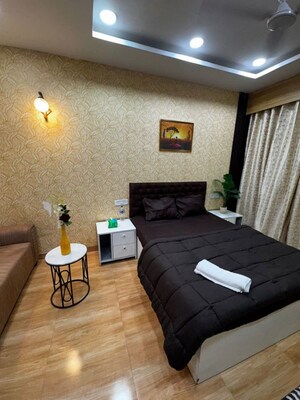 Living Room in Studio Apartment at Gaur City Mall, Sector 4 Greater Noida – for Sale