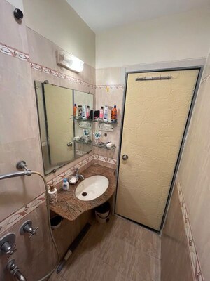 Bathroom in 2 BHK Apartment at Luv Kush Tower, Chembur – for Sale