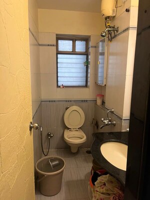 Bathroom in 2 BHK Apartment at Luv Kush Tower, Chembur – for Sale