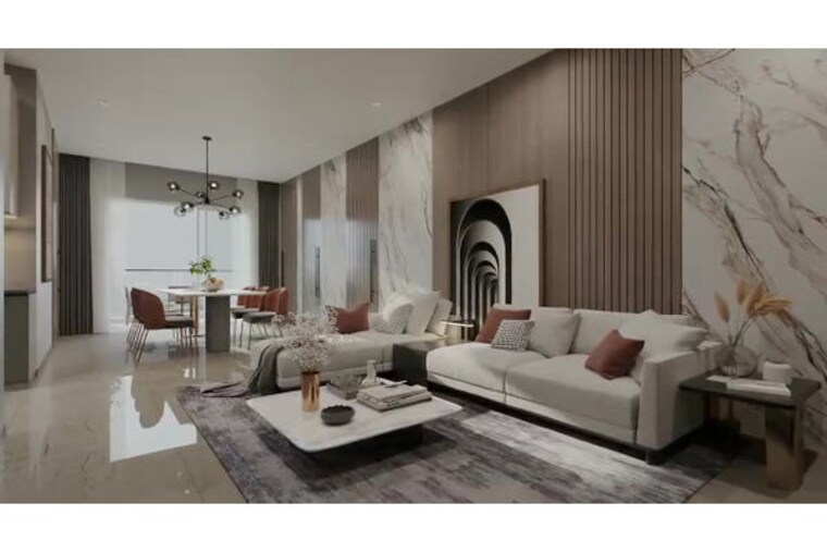 Living Room, svamitva-soul-spring 3 Bedroom 2158 Sq.Ft. Apartment In Hsr Layout Bangalore 10763288