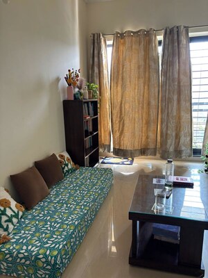 Living Room in 1 BHK Apartment at K Raheja Raheja Residency, Malad East – for Rent
