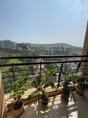 Balcony in 1 BHK Apartment at K Raheja Heights, Malad East – for Sale