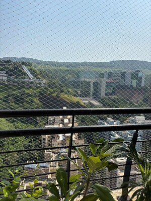 Balcony in 1 BHK Apartment at K Raheja Heights, Malad East – for Sale