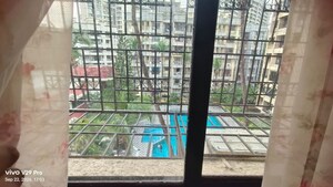 Balcony in 2 BHK Apartment at Raheja Sunglow, Powai – for Rent