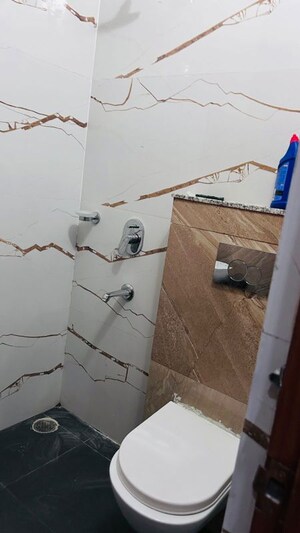 Bathroom in 3 BHK Apartment at Home Town, Patiala Road – for Rent