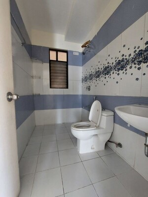 Bathroom in 2 BHK Apartment at Nanded City Asawari, Nanded – for Rent
