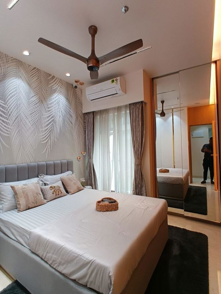 Bedroom, davakhar-sereno 2 Bedroom 536 Sq.Ft. Apartment In Nandivali Gaon Thane 10763377