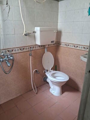 Bathroom in 1 BHK Apartment at Rutu Estate, Brahmand – for Sale
