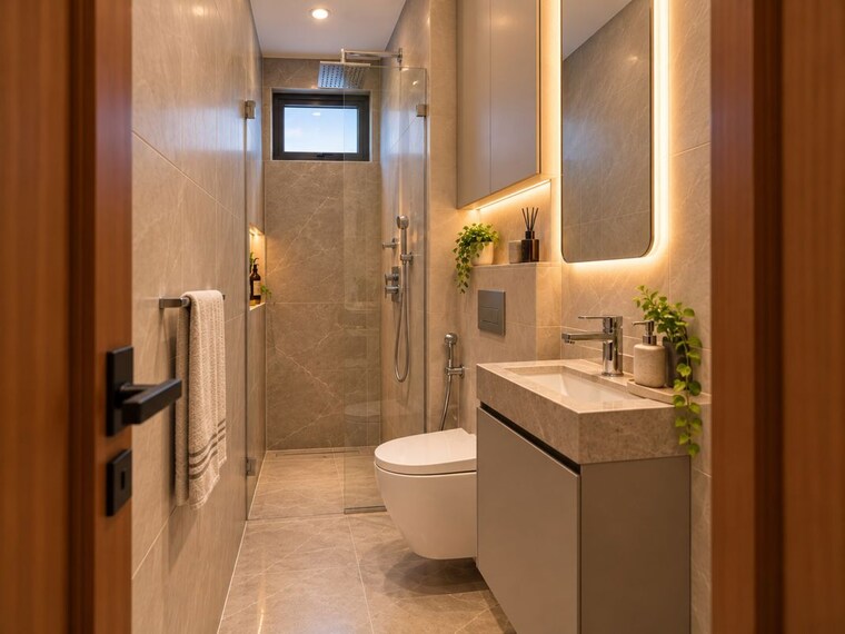 Bathroom, greencrew-riddhi-siddhi-nx 1 Bedroom 390 Sq.Ft. Apartment In Kalher Thane 10763347