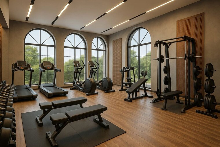 Gym, greencrew-riddhi-siddhi-nx 1 Bedroom 390 Sq.Ft. Apartment In Kalher Thane 10763347