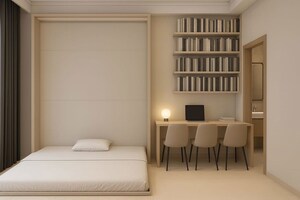 Living Room in 1 BHK Apartment at Greencrew Riddhi Siddhi NX, Kalher – for Sale