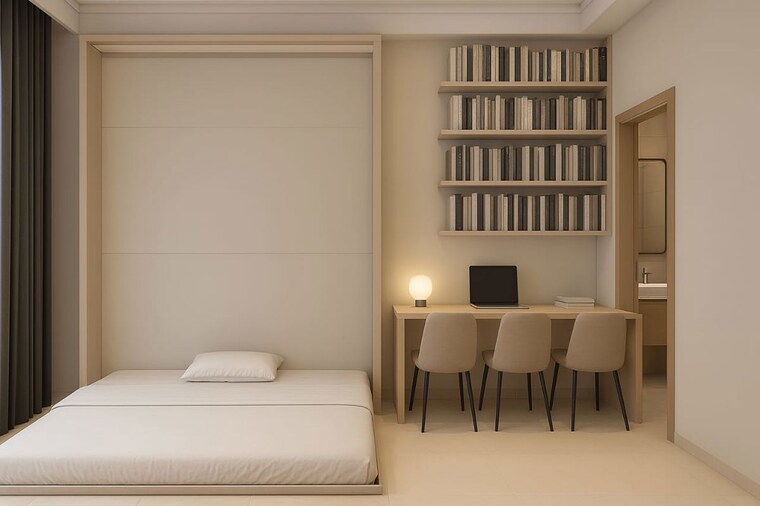 Living Room, greencrew-riddhi-siddhi-nx 1 Bedroom 390 Sq.Ft. Apartment In Kalher Thane 10763347
