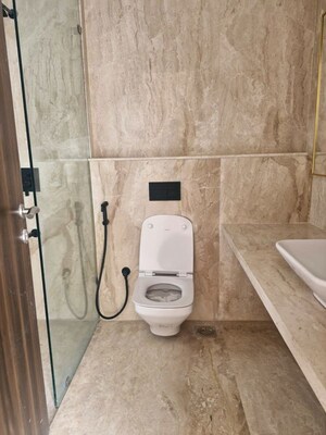 Bathroom in 2 BHK Apartment at Sheth 72 West, Andheri West – for Rent
