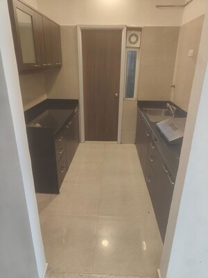 Kitchen in 2 BHK Apartment at L&T Crescent Bay T2, Parel – for Sale