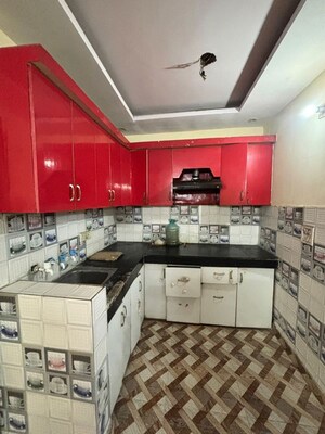 Kitchen in 2 BHK Builder Floor at Uttam Nagar – for Rent