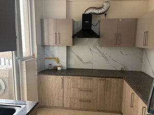 Kitchen in 3 BHK Apartment at Affinity Greens, International Airport Road – for Rent