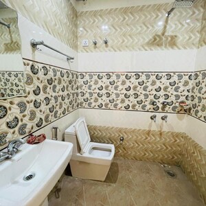 Bathroom in 3 BHK Builder Floor at Sector 57 – for Rent