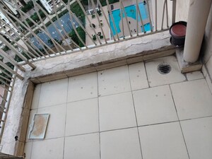 Balcony in 3 BHK Apartment at Mahagun My Woods, Sector 16c Greater Noida – for Rent