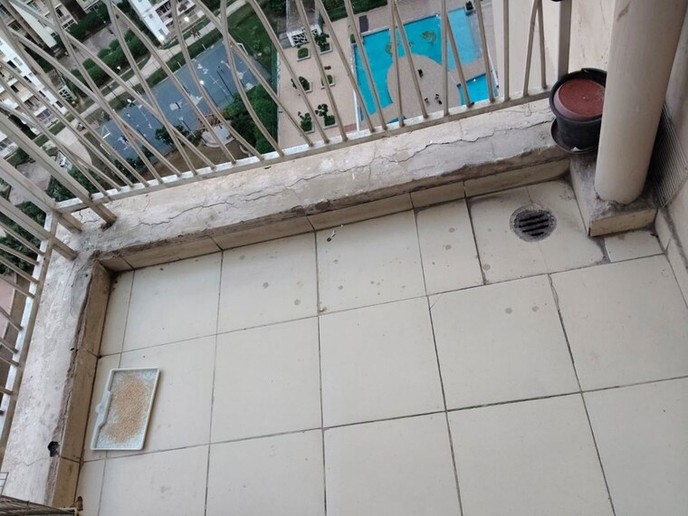 Balcony, mahagun-my-woods 3 Bedroom 1240 Sq.Ft. Apartment In Sector 16c Greater Noida Greater Noida 10763505