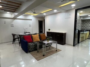 Living Room in 3 BHK Apartment at Neev Excella Residency, Parel – for Sale