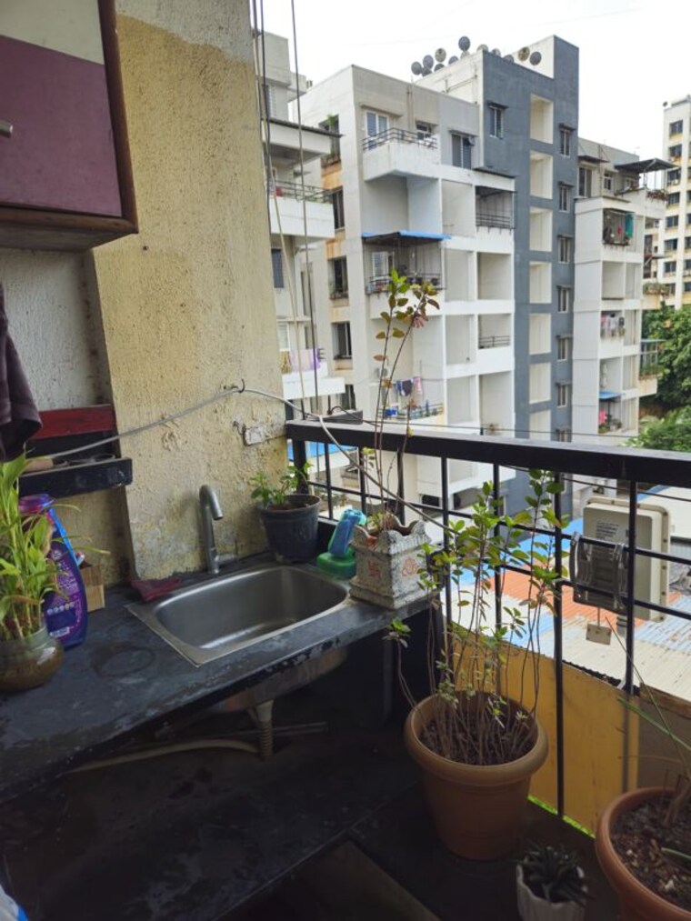Kitchen, kashid-niwas 1 Bedroom 555 Sq.Ft. Apartment In Kalas Pune 10763538