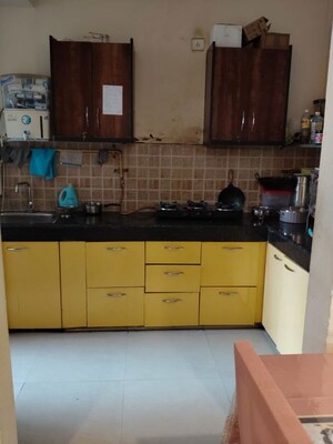 Kitchen in 3 BHK Apartment at Mahagun My Woods, Sector 16c Greater Noida – for Rent