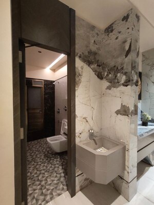 Bathroom in 1 BHK Apartment at Regency Antilia Phase V Avana, Ulhasnagar – for Sale